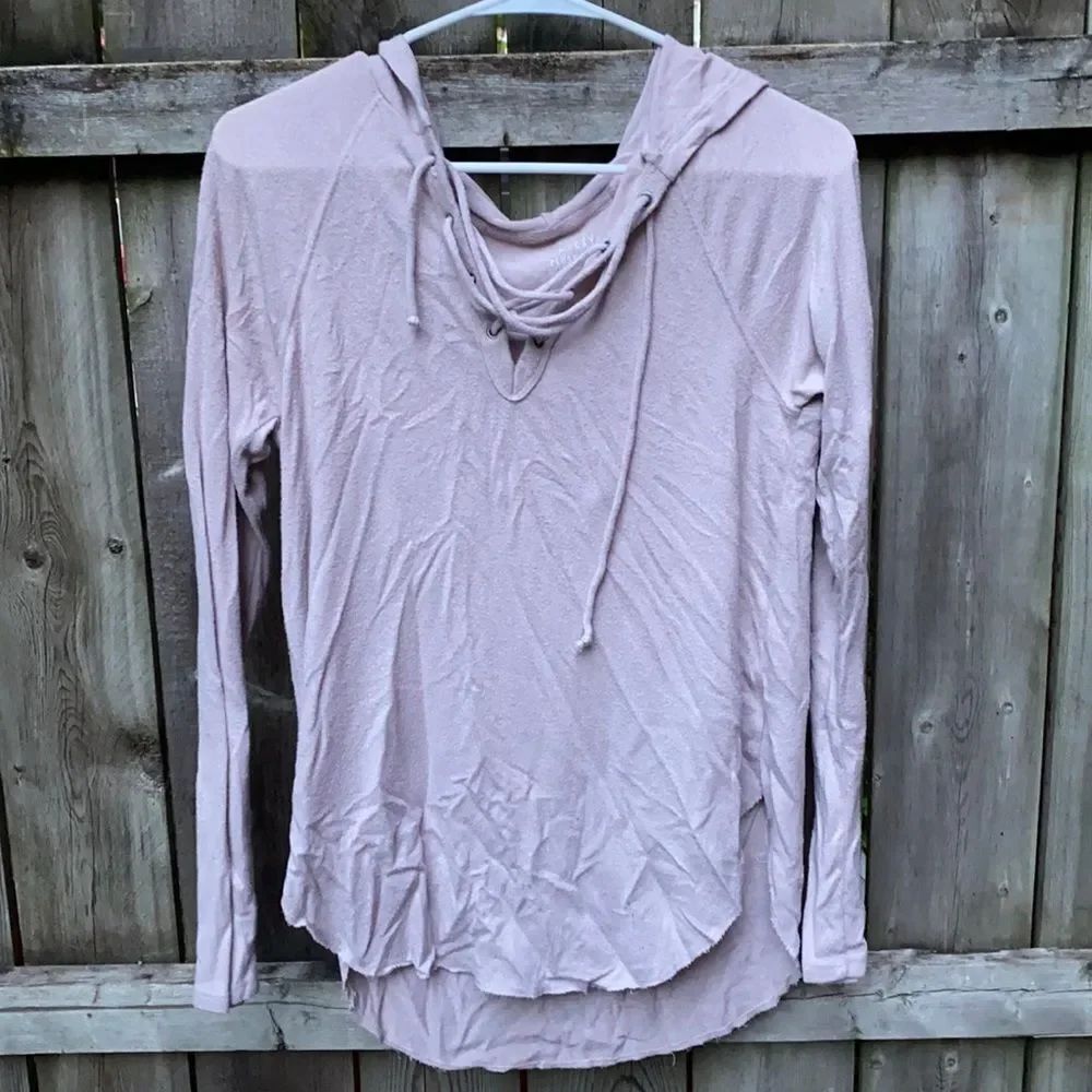 American Eagle Outfitters Plush hoodie top sz. M